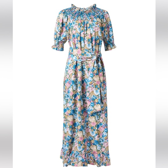 Loretta Caponi Loretta Dress in Flowery World, OS - Picture 2 of 7